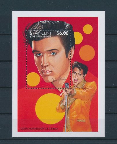 LE50458 St Vincent Elvis Presley music good sheet MNH