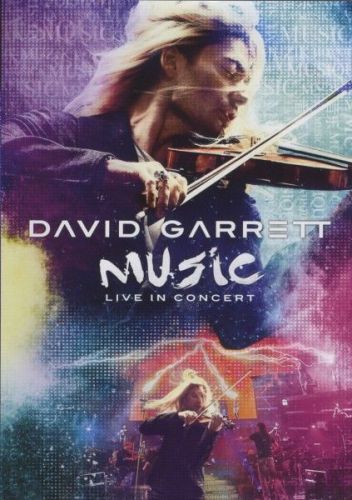 DAVID GARRETT &#034;MUSIC LIVE IN CONCERT&#034; DVD NEW+