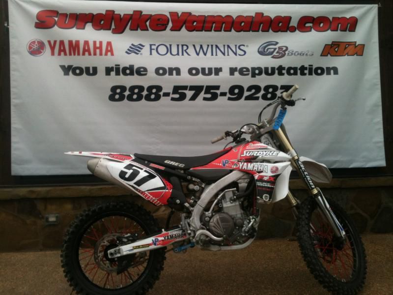2011 Yamaha YZ450F Mx 