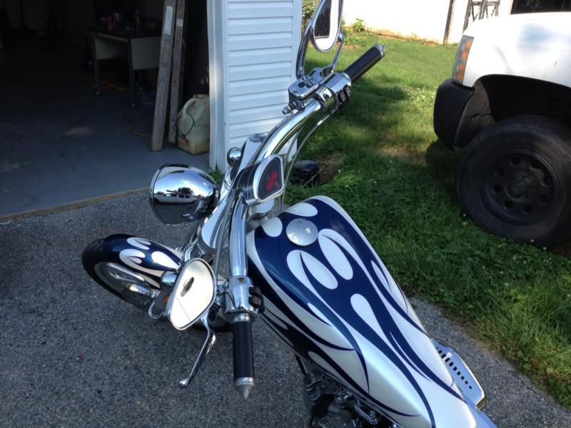 Custom Saxon Chopper for sale on 2040motos