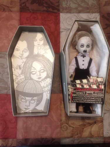 Living Dead Dolls Vincent Vaude Black and White Variant
