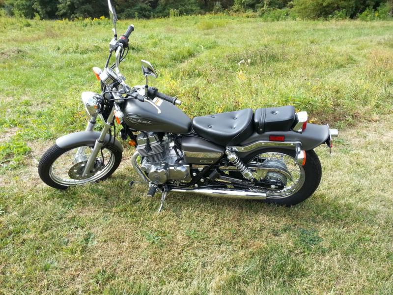 2012 Honda Rebel, gray, low miles, great bike for training!