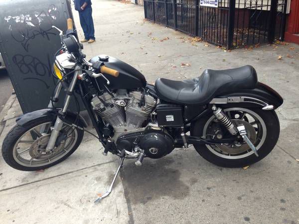 1986 Harley Davidson Sportster 883 Flat Black Nightster Tank + more