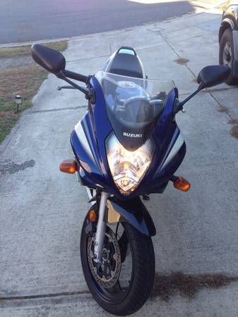 Blue White 2006 06 Suzuki GS500F GS 500