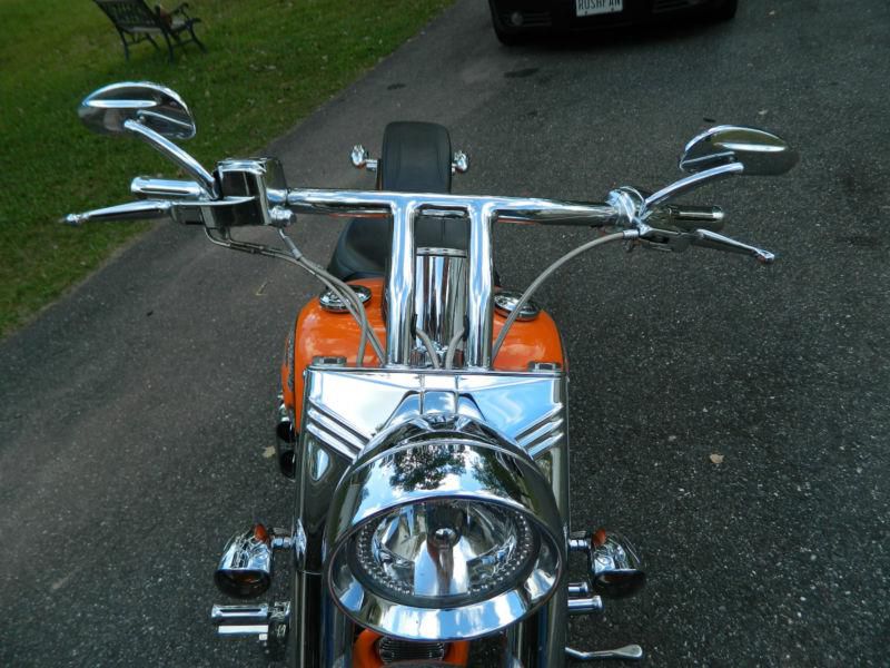 harley davidson,fatboy,anniversary,custom,show bike,chrome,flstf,