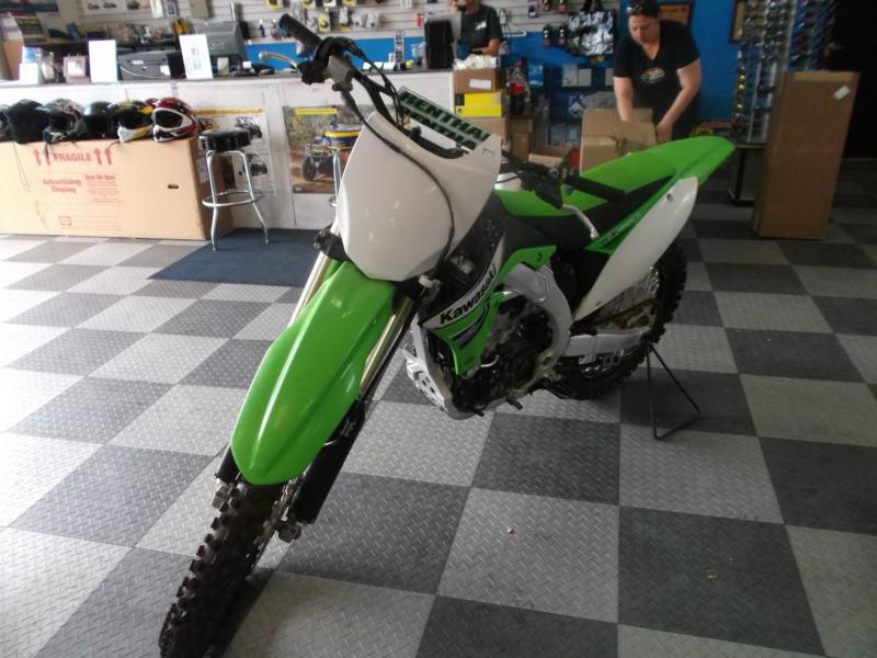 Used 2011 kawasaki kx 450f dirtbike dirt bike kxf great shape low miles motorcyc