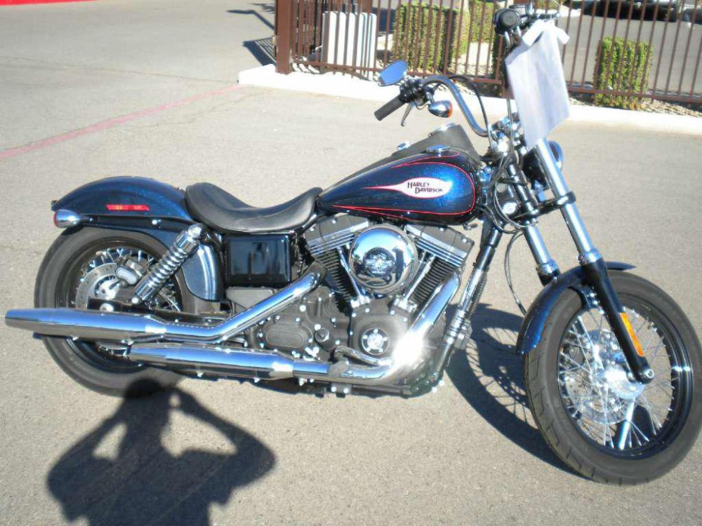 2013 harley-davidson fxdb dyna street bob  cruiser 
