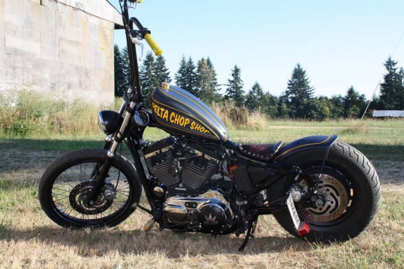 2008 harley davidson xl1200c hard tail bobber