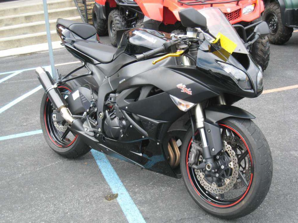 2011 kawasaki ninja zx-6r  sportbike 