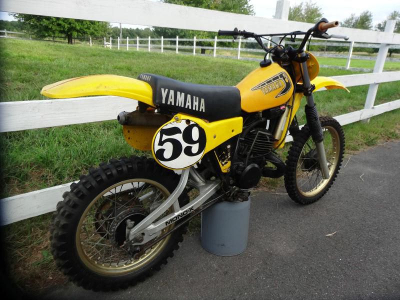 BARN FIND 1981 YAMAHA YZ250 Vintage Motocross Racer AHRMA ACR YZ 250 RM CR YZ KX, US $510.00, image 8