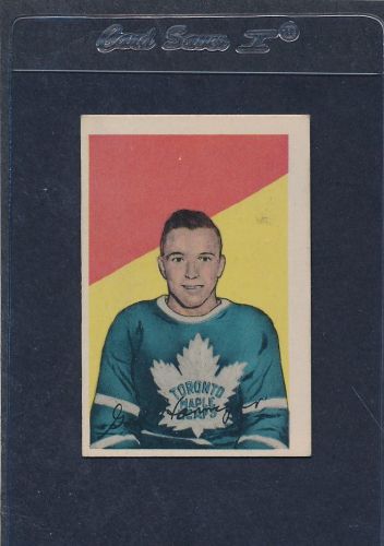 1952/53 Parkhurst #054 Gordon Hannigan Maple Leafs EX 52P54-70716-1