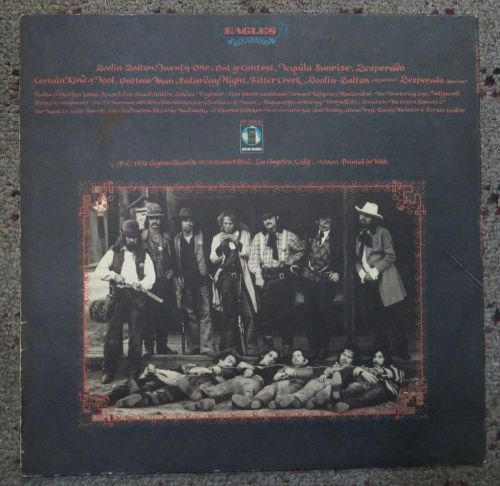 Eagles: Desperado 12" Vinyl LP VG+, Textured Cover VG-, US $14.95, image 3