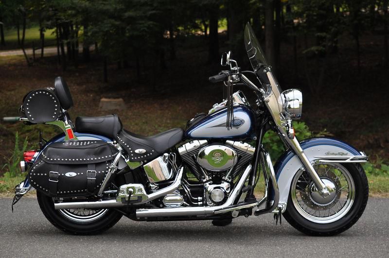 2000 heritage softail classic **mint** xtra's! low low miles!!