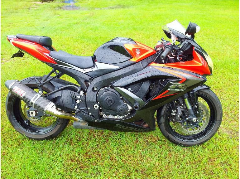 2008 suzuki gsx-r 750 sportbike 