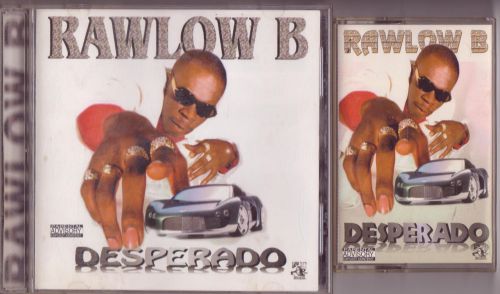 Rawlow B 1999 Desperado OG CD + Tape, ft: Black + Jay, Boogie, Chilli D, Zig-Zag, US $39.99, image 2