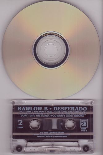 Rawlow B 1999 Desperado OG CD + Tape, ft: Black + Jay, Boogie, Chilli D, Zig-Zag, US $39.99, image 5