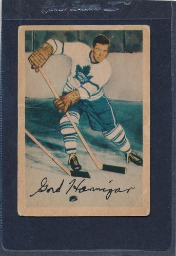 1953/54 Parkhurst #003 Gordie Hannigan Maple Leafs Fair 53PH3-121915-1