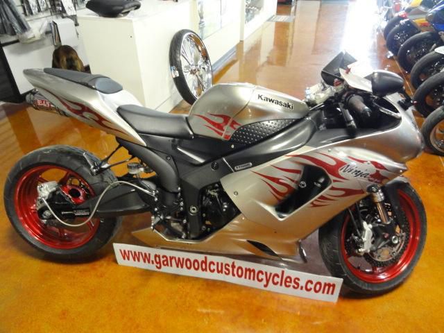 2006 kawasaki ninja zx-6r  sportbike 