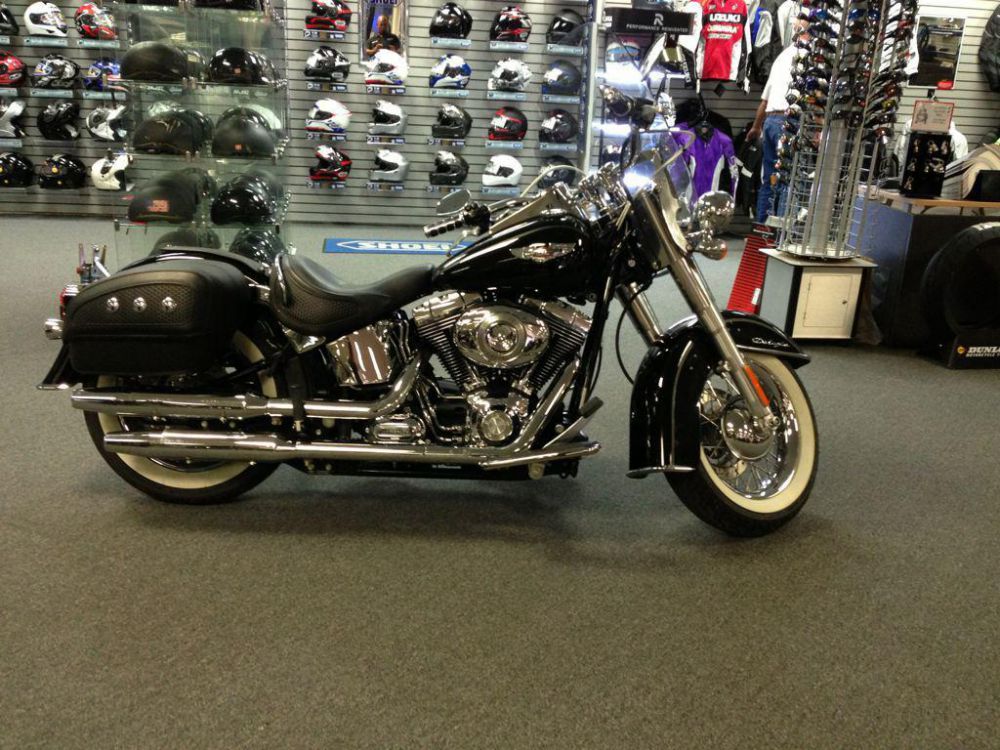 2007 harley-davidson flstn softail deluxe  cruiser 