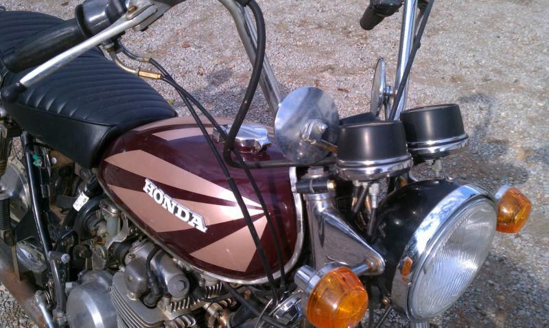 1972 Honda CB500K Four Cylinder like CB550 Nice vintage Classic or cafe project, US $595.00, image 11