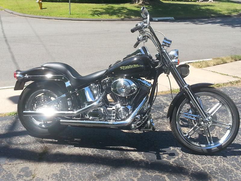 2002 HARLEY DAVIDSON SOFTAIL-MINT-CHROME, CHROME, CHROME!!!!!, US $7,999.99, image 11
