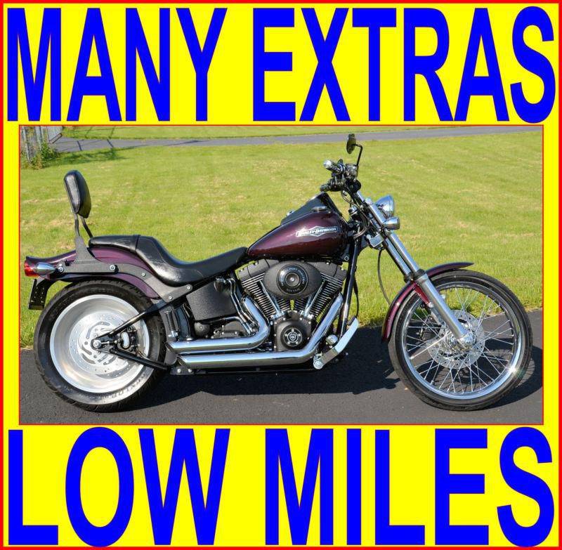 2006 harley davidson softail night train nightrain fxstb fxstbi w/ many extras!