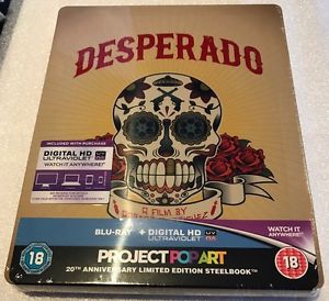 Desperado Steelbook - UK Exclusive Project PopArt Design Blu-Ray, AU $25.99, image 2