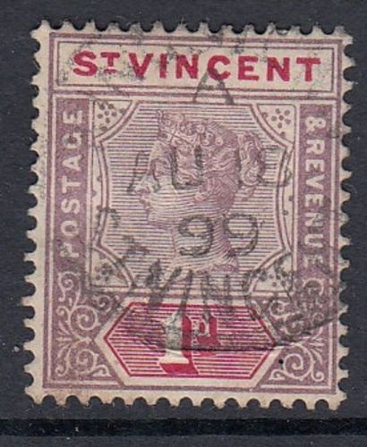 QV St Vincent Stamp