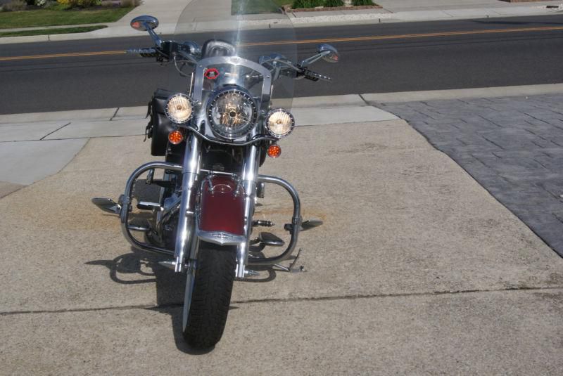 Marroon, lot of chrome