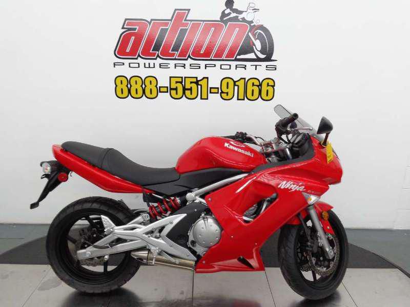 2007 kawasaki ninja 650r  sportbike 