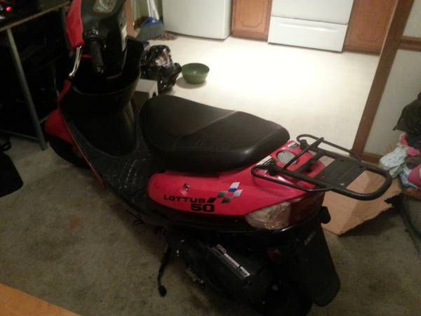 peace sport lottus 50 scooter- was a 50cc now it is an 80cc... and many other up