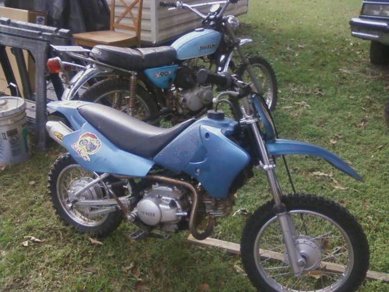 Two Dirt Bikes Yamaha &amp; Suzuki