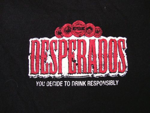 Men's DESPERADOS BEER T shirt size large L, US $13.99, image 5