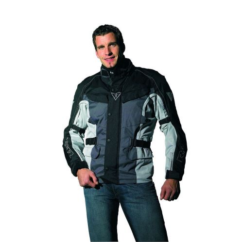 Racer 11621 super vento textile motorbike jacket size l black/grey