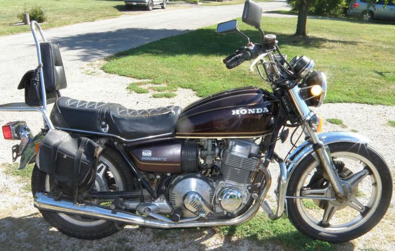 1978 honda 750 hondamatic good motor and transmission clean  title