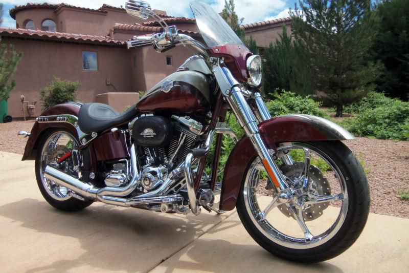 2010 cvo softail convertible screaming eagle low milage extended service plan