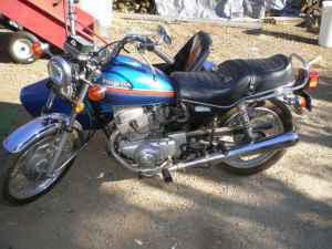 79 Honda Twinstar with Sidecar, low miles, REAL EYE CATCHER