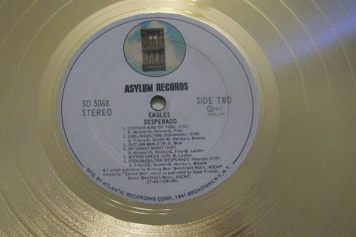 Eagles DESPERADO Gold LP Record + Mini Album Not a RIAA Award + Plaque, US $89.95, image 4