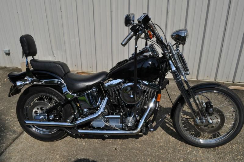 1991 Harley-Davidson Softail Springer, Black, 4,271 orig. miles local owned bike