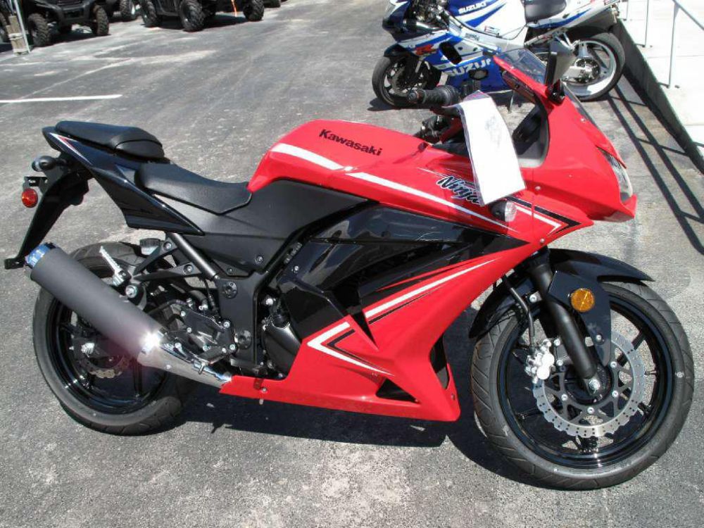 2012 kawasaki ninja 250r  sportbike 