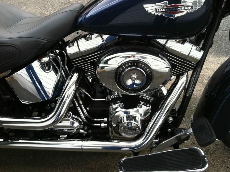 2012 Harley Deluxe FLSTN103 Motor, US $13,995.00, image 8