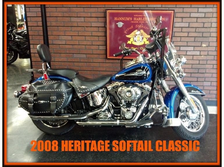 2008 harley-davidson flstc - heritage softail 