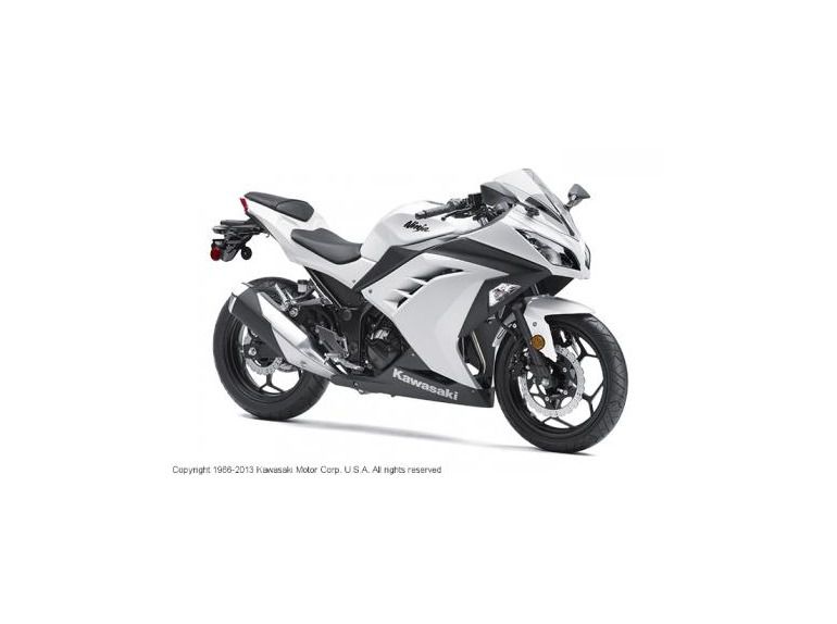 2013 Kawasaki NINJA 300 WHITE 