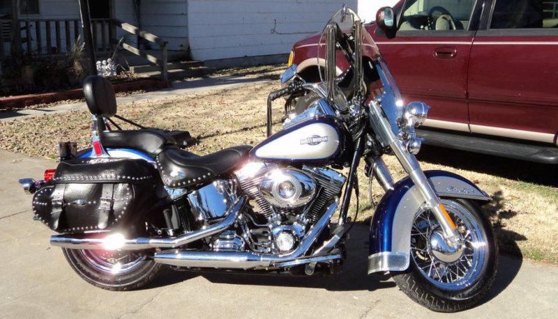 NEW PRICE!!! 2007 Harley Heritage Softail Classic FLSTC, US $8,700.00, image 3