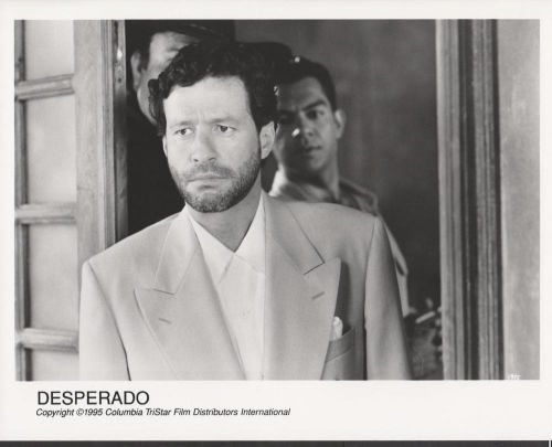 Joaquim de almeida  face close up  in desperado 1995 original movie photo 24357