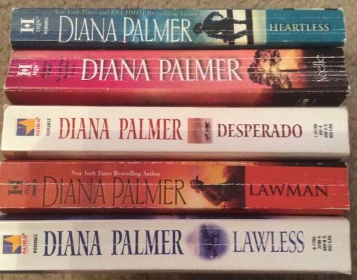 Lot 5 Diana Palmer Books Western Novels Desperado, Lawless, Lawman, Heartless,, US $12.00, image 4