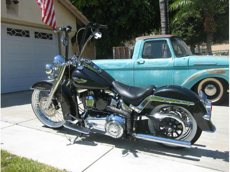 2008 harley-davidson softail deluxe cruiser 