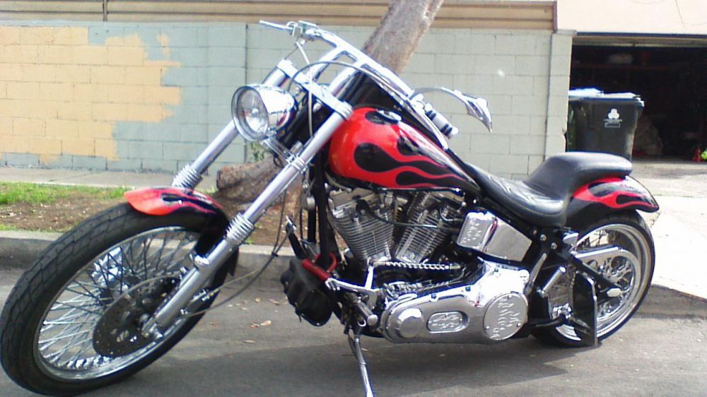 1991 harley-davidson softail custom custom 