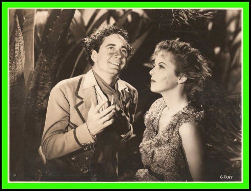 Ida lupino &amp; nino martini in &#034;the gay desperado&#034; original vintage photo 1936