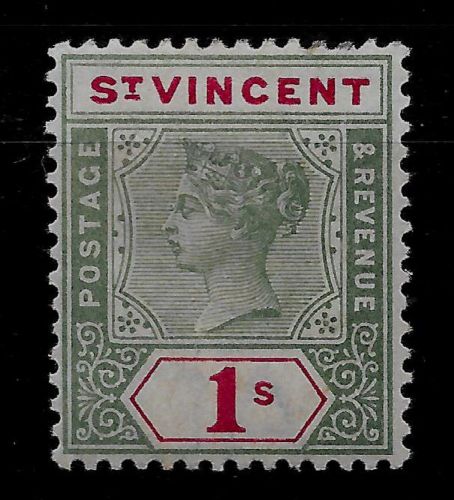 St. vincent 1899 sg  74 mint